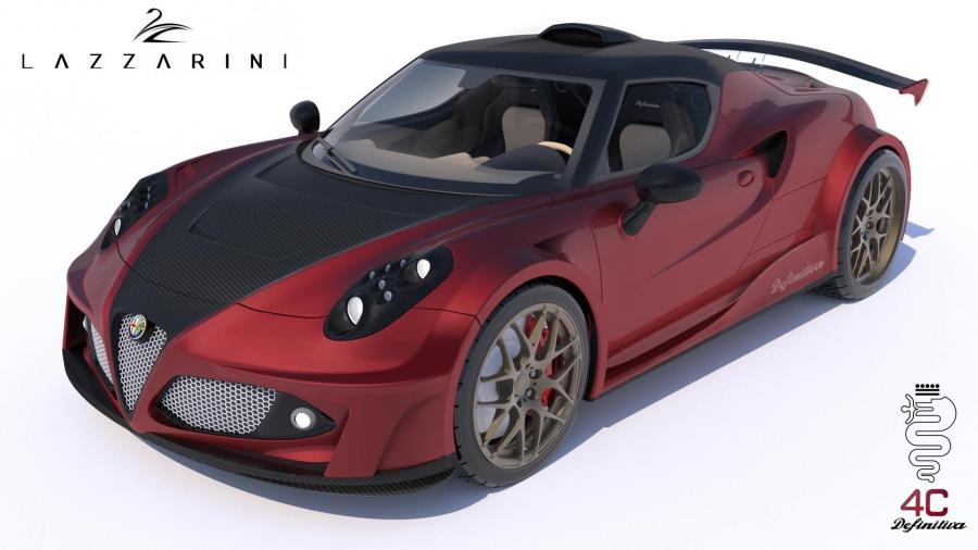 Alfa Romeo 4C Definitiva by Lazzarini Design '2014